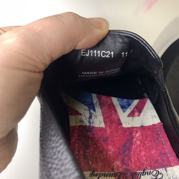 English Laundry Men’s Size 11,5 Black Leather Loafers, Great Condition - Picture 12 of 12